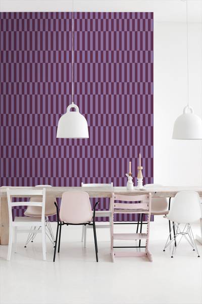 Tapete 131423 Violett - Papier - 50 x 900 x 50 cm
