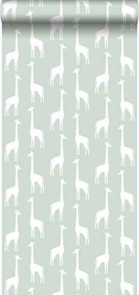 Tapete 139058 Grün - Fleece - 53 x 1005 x 53 cm