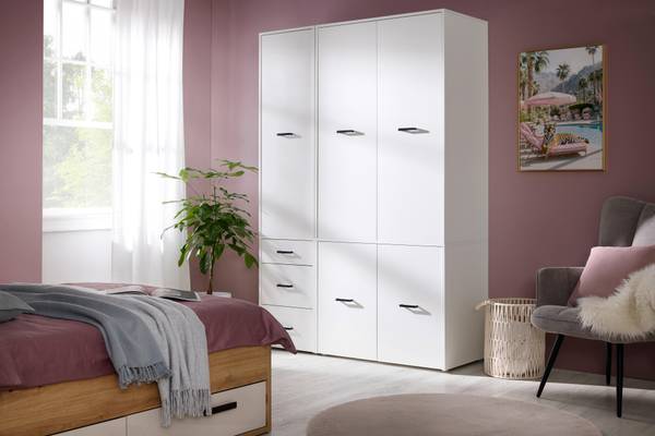 Kleiderschrank KIVO Breite: 90 cm