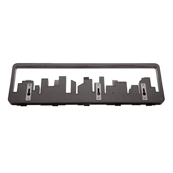 Garderobenleiste Skyline Schwarz