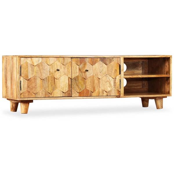 TV-Schrank 245136 Braun - Mango - 118 x 40 x 118 cm
