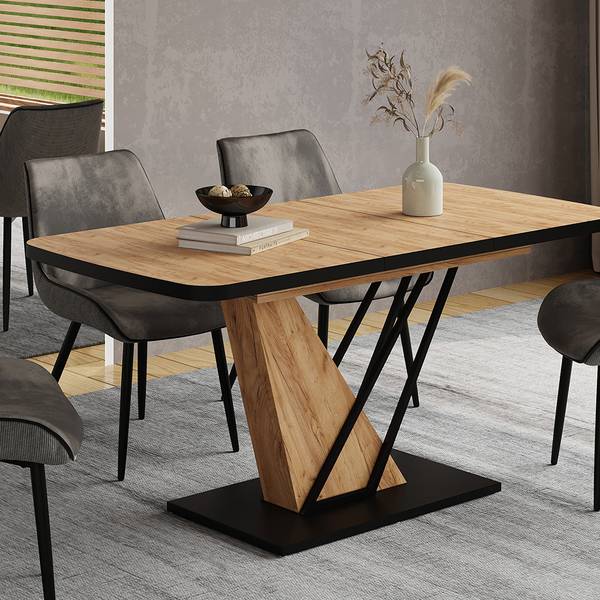 Eettafel Fenaro 58015 eikenhouten look