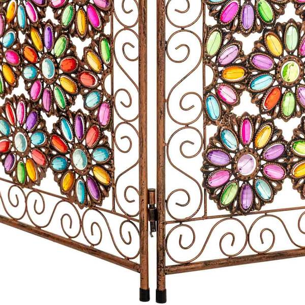 Paravent 4523367814 Metall - 160 x 172 x 3 cm