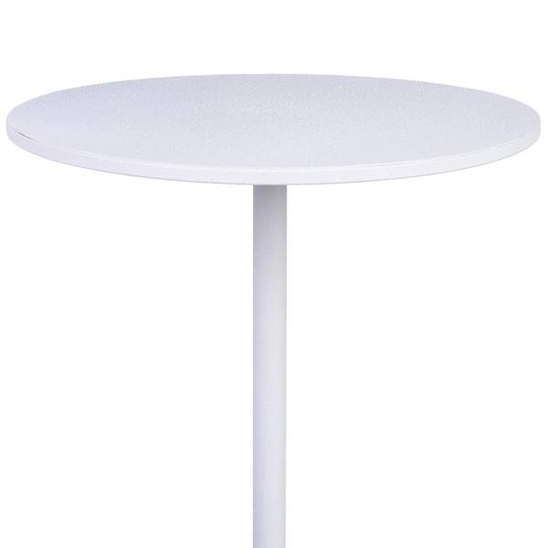 Beistelltisch  Diana Weiß - Metall - 30 x 60 x 30 cm