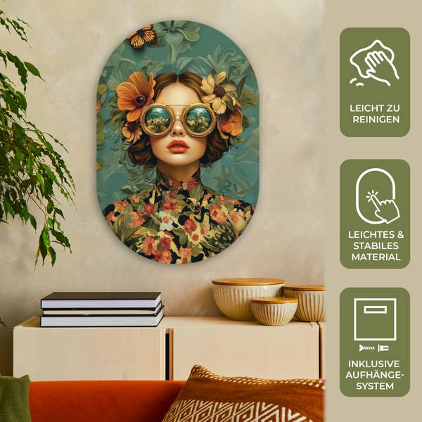 BILD Frau 60 x 90 cm