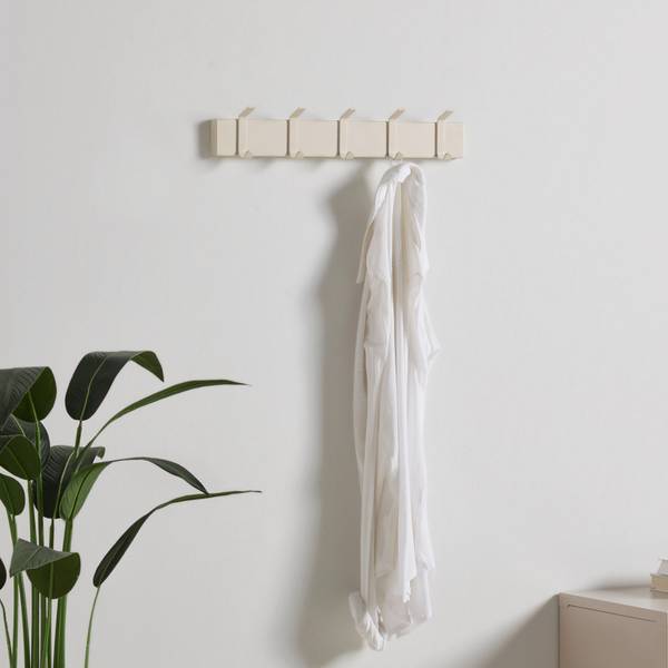Wandgarderobe DORO Braun - Metall - 50 x 10 x 6 cm