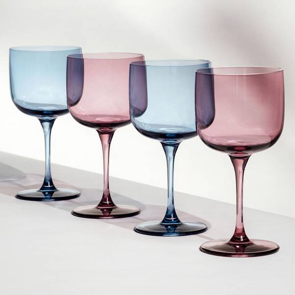 Wein- und Sektgläser Like Glass 4-teilig Blau