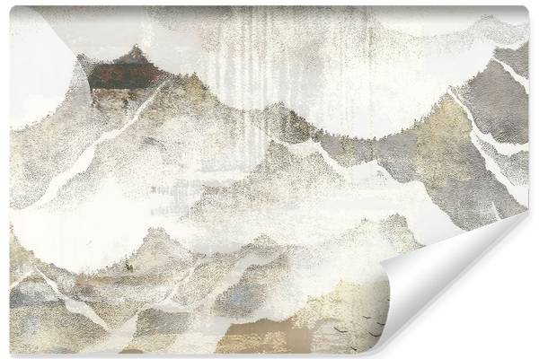 Fototapete BETON Abstraktion Beige - 300 x 210 x 210 cm