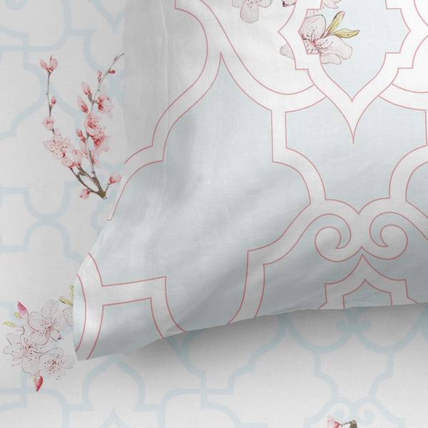 Spannbetttuch Sakura Textil - 160 x 1 x 200 cm