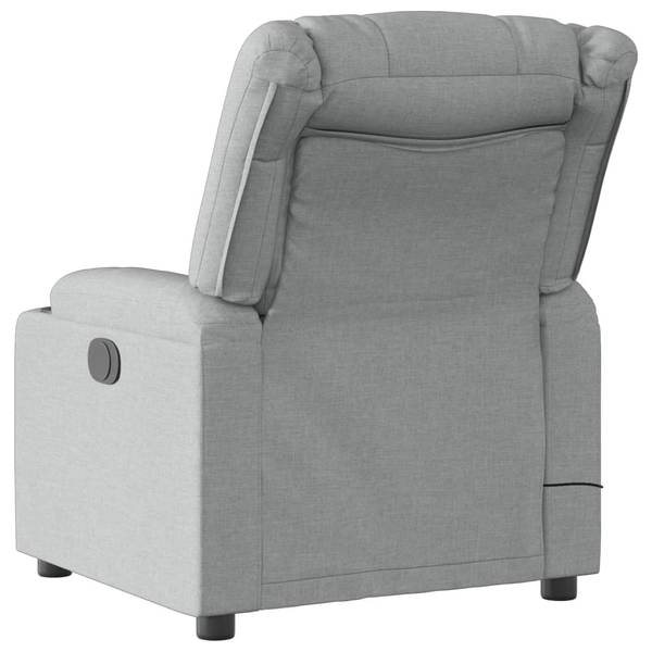 Fauteuil inclinable de massage 3032772 Gris - Polyester - 77 x 99 x 93 cm