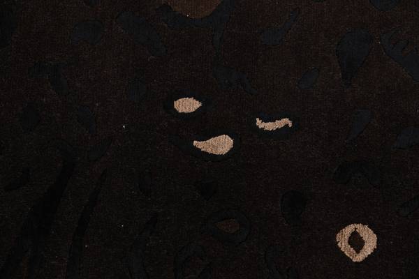 Tapis Darya XXXII Noir - Laine - 175 x 1 x 239 cm