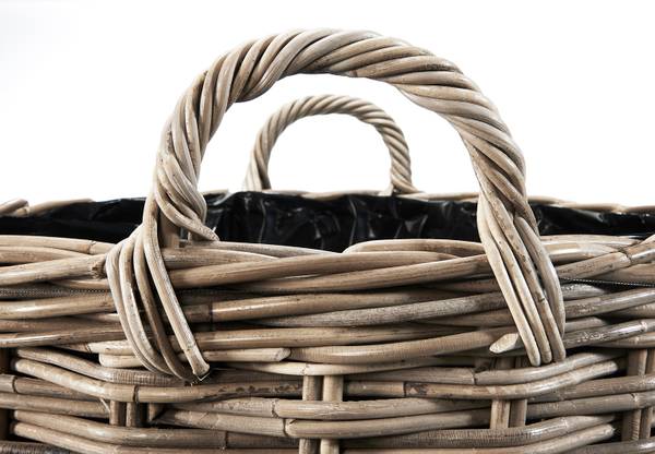 Pflanzkorb SELINA Braun - Rattan - 50 x 40 x 50 cm