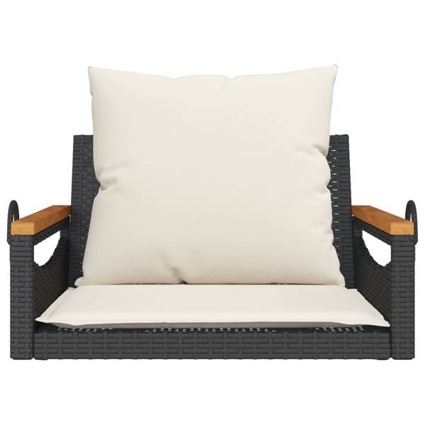 Schommelbank 3033883-3 zwart - staal - 63 x 40 x 62 cm