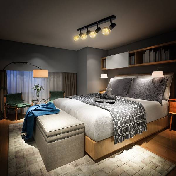 Spotleuchte Retro BKL1267 Tiefe: 63 cm