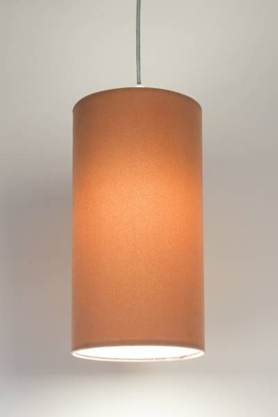 Suspension Tube Jasmin Rose vieilli - Gris lumineux - Hauteur : 25 cm