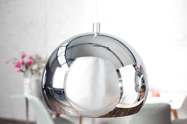 Hängeleuchte RIKOU Grau - Weiß - Metall - 20 x 150 x 80 cm