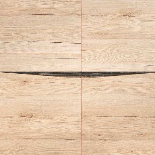 Lowboard SANFORD-129-2 Braun - Holzwerkstoff - 150 x 50 x 40 cm