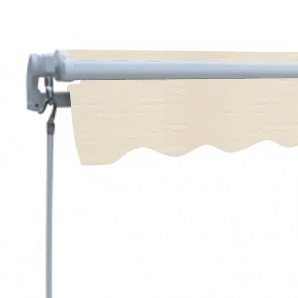 Markise 3003628-1 Weiß - Polyester - Aluminium - 300 x 1 x 250 cm