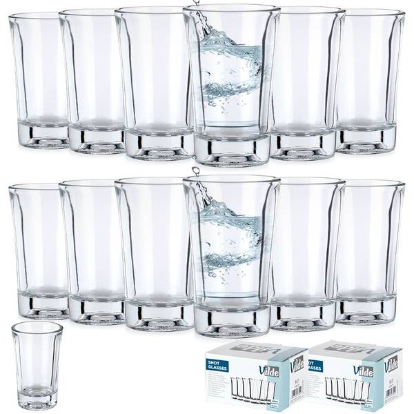 Schnapsgläser 12er Set SET420 Glas - 5 x 7 x 5 cm