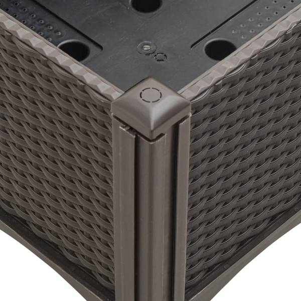 Pflanzgefäß 3033702-2 Braun - 40 x 160 cm