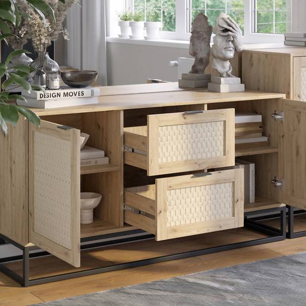Kommode Natal 42042 Braun - Holzwerkstoff - 140 x 73 x 40 cm