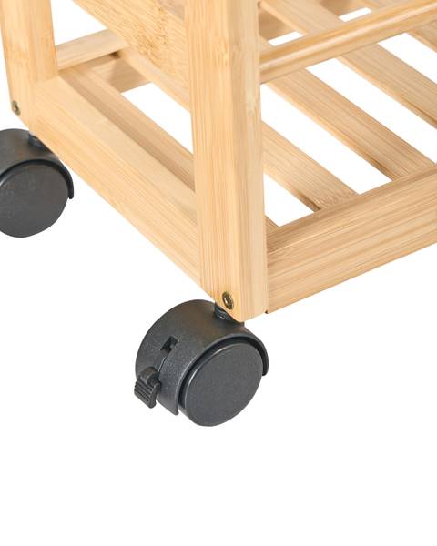 Étagère de salle de bain QUINTAY Marron - Bambou - 45 x 75 x 20 cm