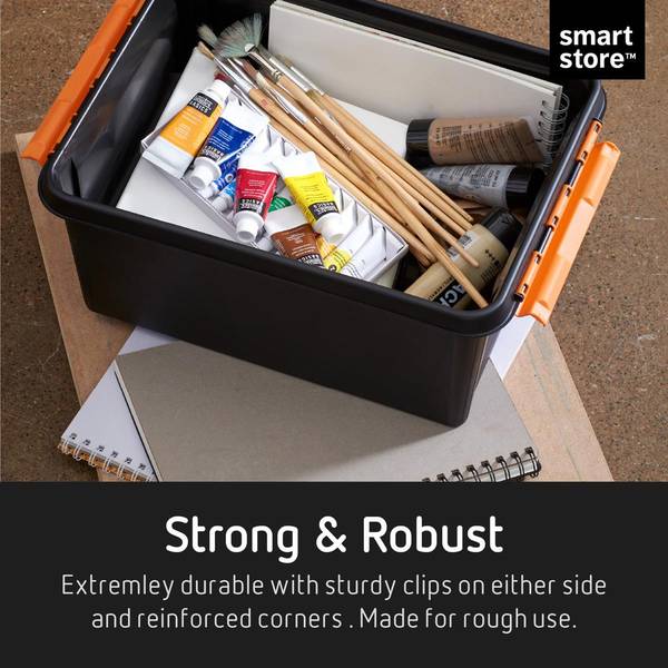 Aufbewahrungsbox Pro 32L Schwarz - Kunststoff - 39 x 26 x 50 cm