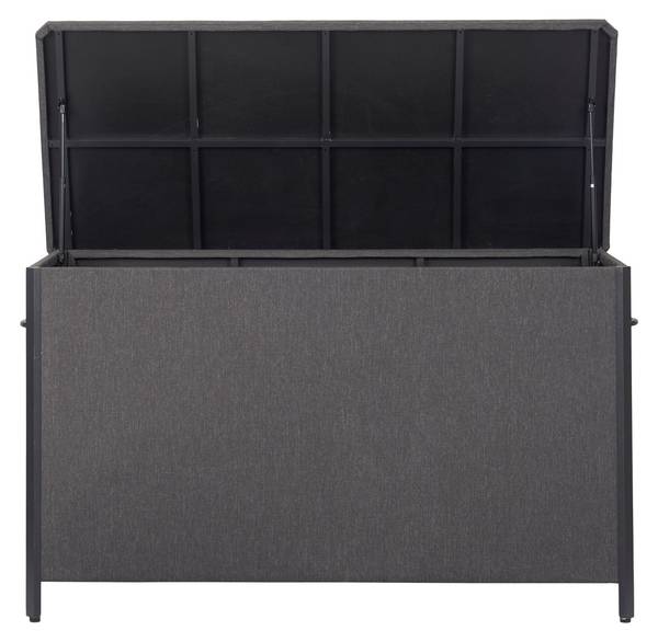 Boîte de jardin 166 x 75 cm Noir - Textile - 166 x 96 x 76 cm