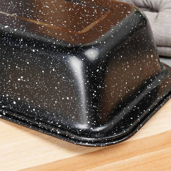 Brotbackform 279023 Schwarz - Metall - 13 x 6 x 30 cm