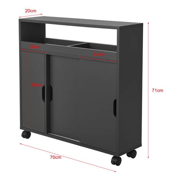 Badezimmerschrank Lumijoki Grau