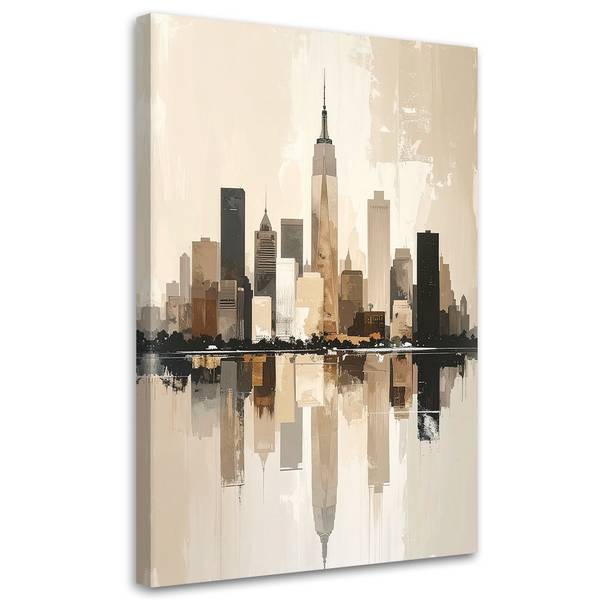 Wandbild Stadt 40 x 60 cm