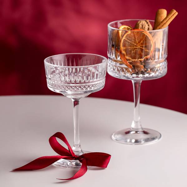 Gläser BRILLARE 4er-Set Glas - 8 x 17 x 8 cm