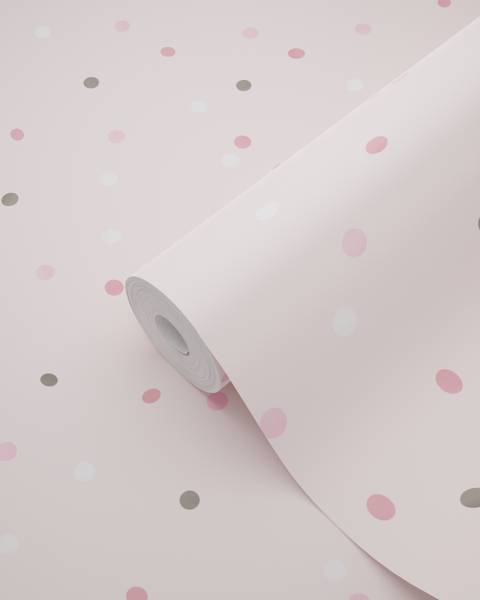 Tapete 139051 Pink - Fleece - 53 x 1005 x 53 cm