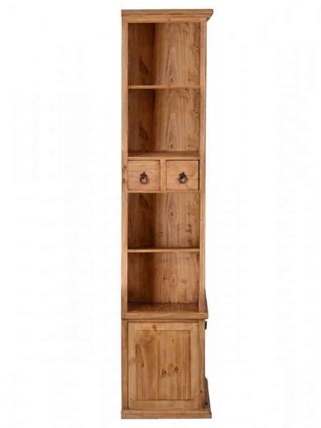 Garderobenschrank Mexico Gelb - Kiefer - 92 x 190 x 42 cm