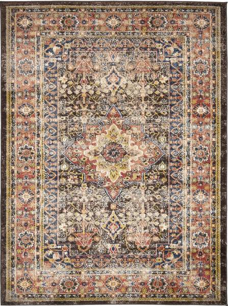 Tapis Hadorn Limited Edition XIV Marron - Polypropylène - 152 x 1 x 213 cm