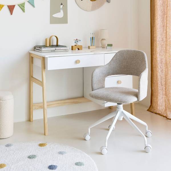 Kinder Schreibtischstuhl CERISE Beige
