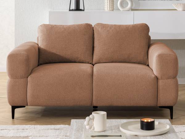 2-Sitzer-Sofa Cardea Rubinrot