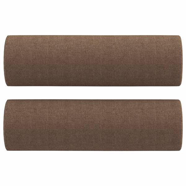 Sofagarnitur 3032156-1 2-teilig Braun - Polyester - 138 x 80 x 77 cm