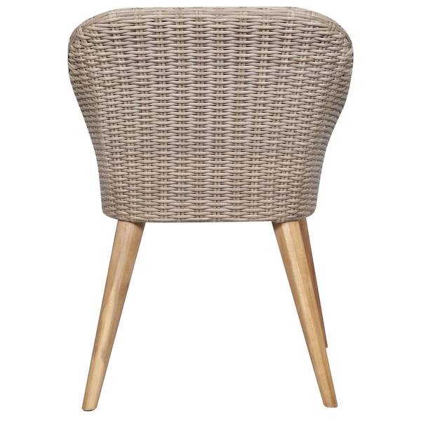 Garten-Essgruppe 3006066 (5-teilig) Braun - Akazie - 70 x 74 x 140 cm