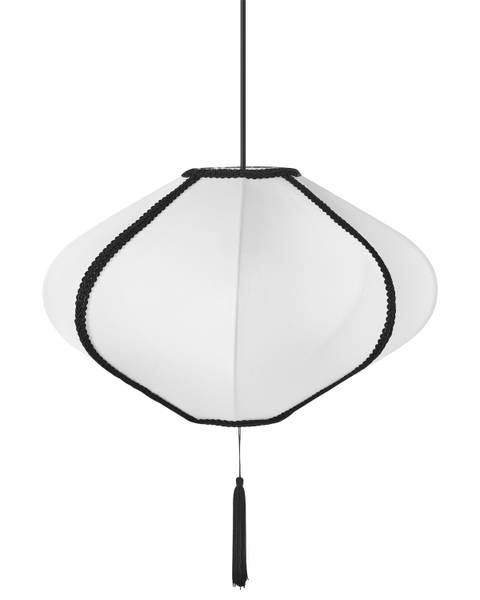 Pendelleuchten TUCURO Schwarz - Weiß - Bambus - 39 x 101 x 39 cm