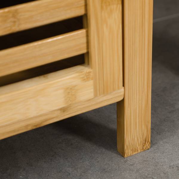 Badezimmerschrank 834-467 Braun - Bambus - 30 x 120 x 33 cm
