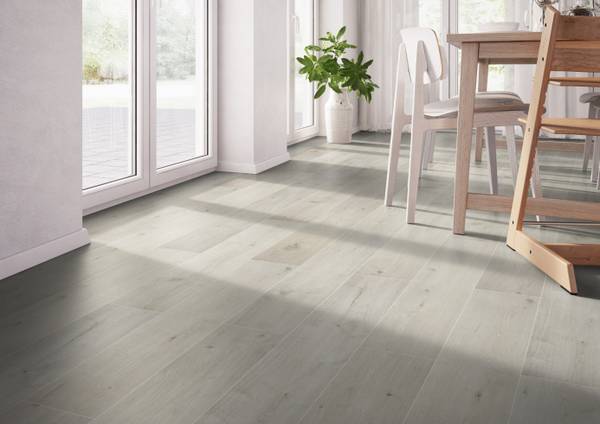 Laminat OAK MODELL LGM Grau - Holzwerkstoff - 20 x 8 x 129 cm