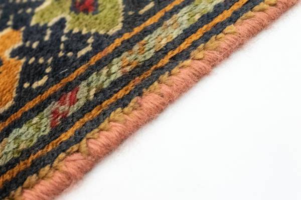 Orientteppich Oriental Beige - Wolle - 60 x 1 x 86 cm