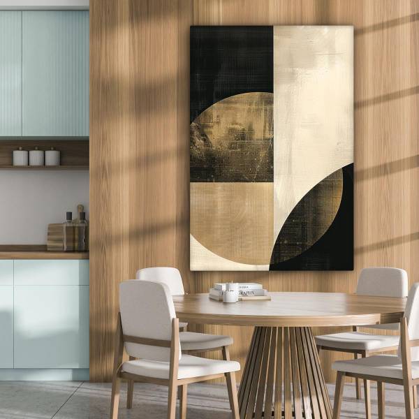 CANVAS SCHILDERIJ Modern 80 x 120 cm