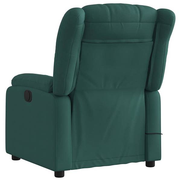 Fauteuil inclinable de massage 3032286-4 Vert foncé