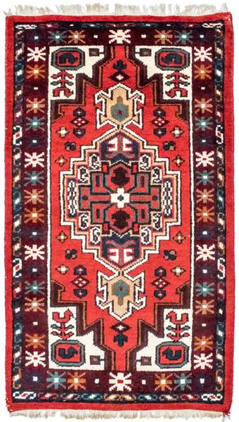 Orientteppich Oriental Rot - Wolle - 90 x 1 x 160 cm