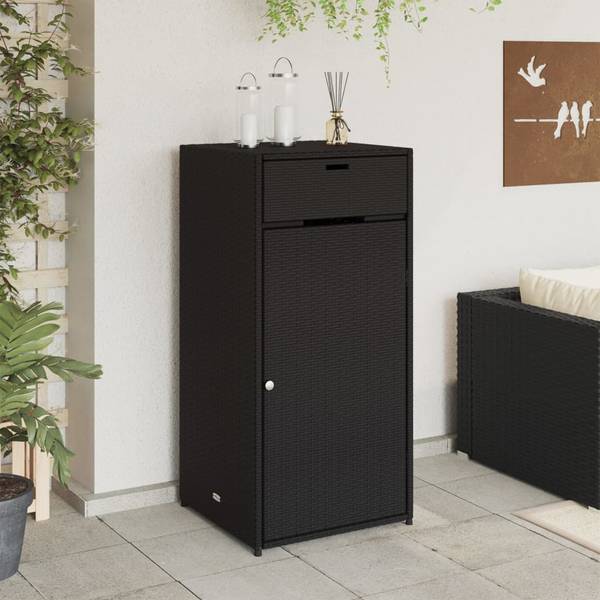 Gartenschrank X7593 Schwarz