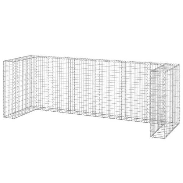 Mülltonnenbox ESOL 4er Set Breite: 325 cm