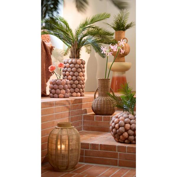 Beistelltisch Rovini Weiß - Eisen - 35 x 41 x 35 cm