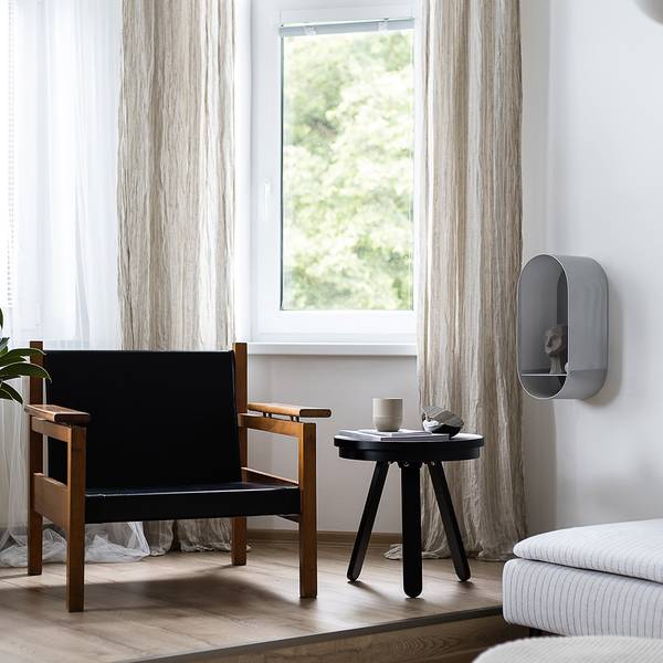 Batea S Tabletttisch Schwarz